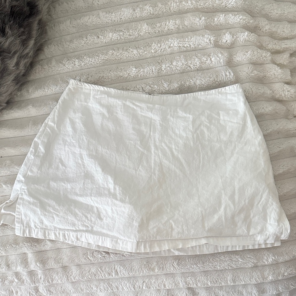 Princess Polly GIGI SKORT WHITE LOWER IMPACT